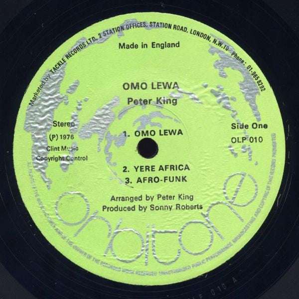 Peter King : Omo Lewa (LP, Album)