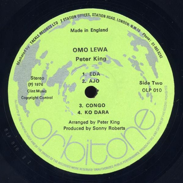 Peter King : Omo Lewa (LP, Album)