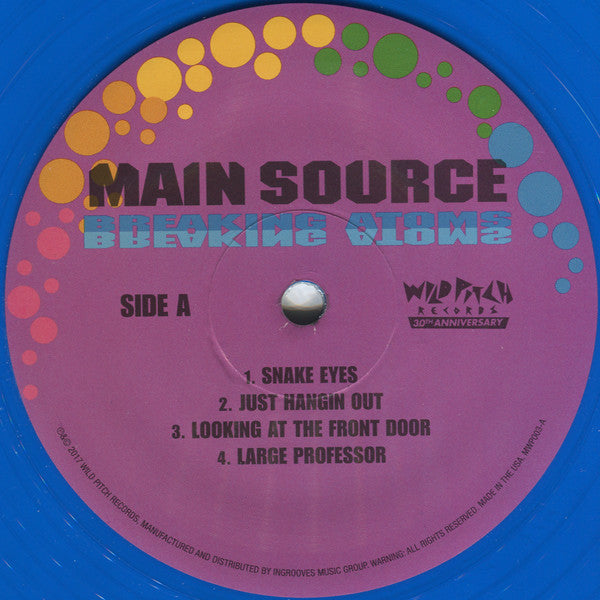Main Source : Breaking Atoms (2xLP, Album, RE, RM, Blu)