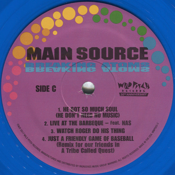 Main Source : Breaking Atoms (2xLP, Album, RE, RM, Blu)