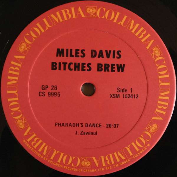 Miles Davis : Bitches Brew (2xLP, Album, RE, Gat)