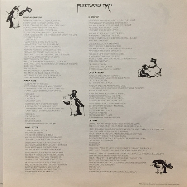 Fleetwood Mac : Fleetwood Mac (LP, Album, RE, Los)
