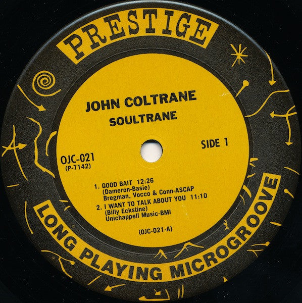 John Coltrane : Soultrane (LP, Album, RE)