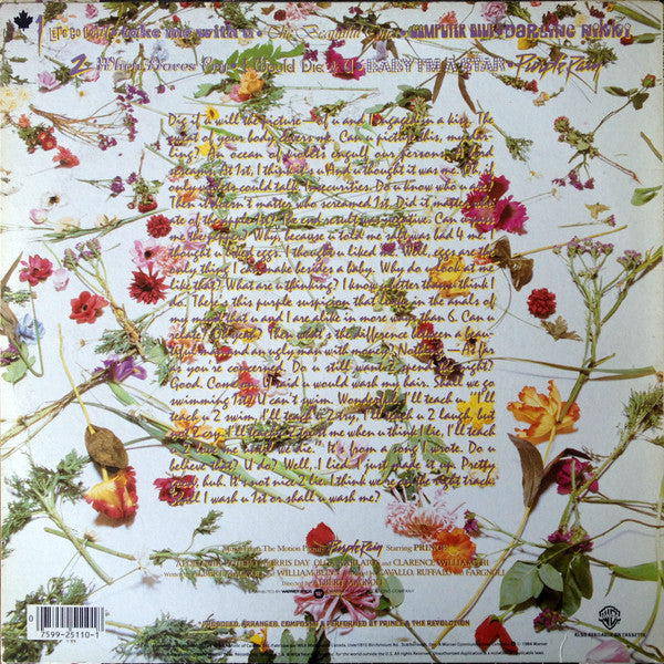 Prince And The Revolution : Purple Rain (LP, Album)