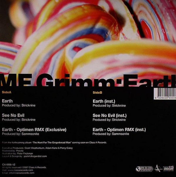 MF Grimm : Earth (12")