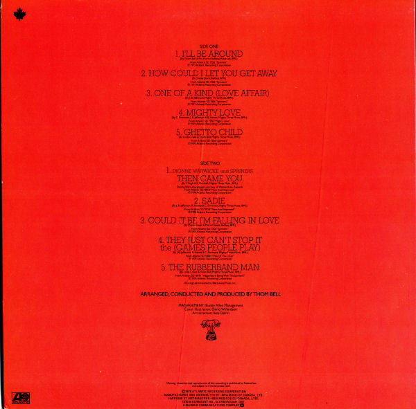 Spinners : The Best Of Spinners (LP, Comp, RE, CI)