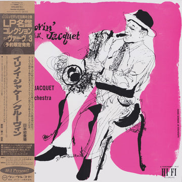 Illinois Jacquet And His Orchestra : Groovin' With Jacquet (LP, Album, Mono, RE)