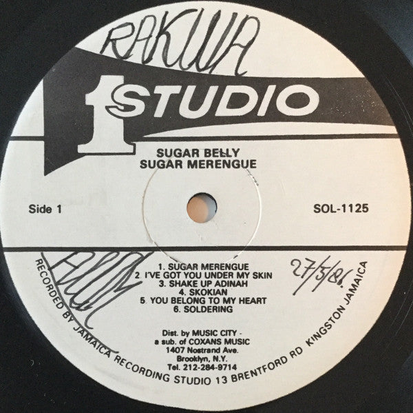 Sugar Belly : Sugar Merengue (LP, Album, RE)