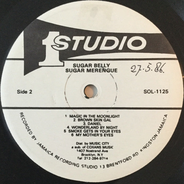 Sugar Belly : Sugar Merengue (LP, Album, RE)