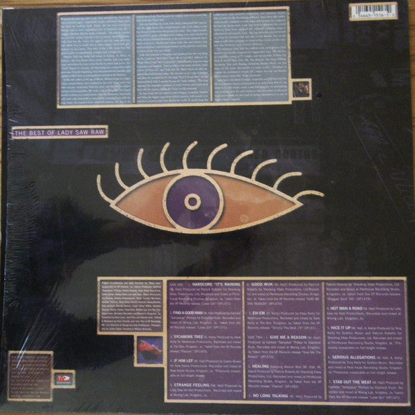 Lady Saw : Raw - The Best Of Lady Saw (LP, Comp)