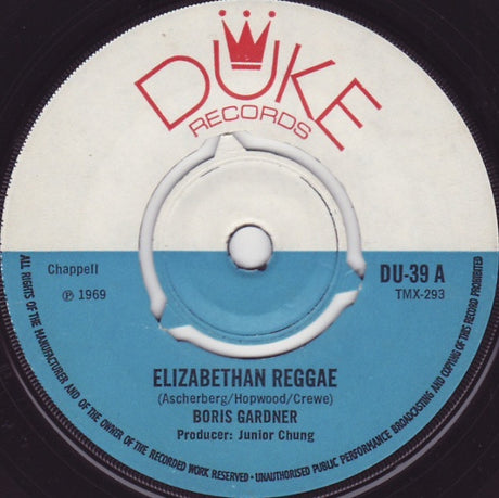 Boris Gardiner / Byron Lee And The Dragonaires : Elizabethan Reggae / Soul Serenade (7", Single, 3 P)