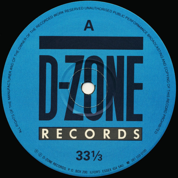 Hypersonic : Dance Tones (12")