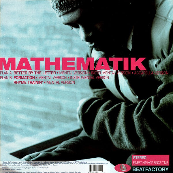 Mathematik : Better By The Letter (12")