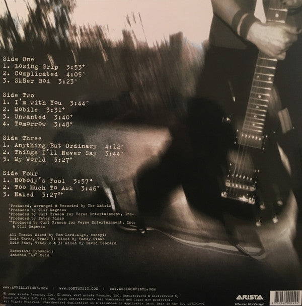 Avril Lavigne : Let Go (2xLP, Album, RE)