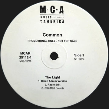 Common : The Light (12", Promo)