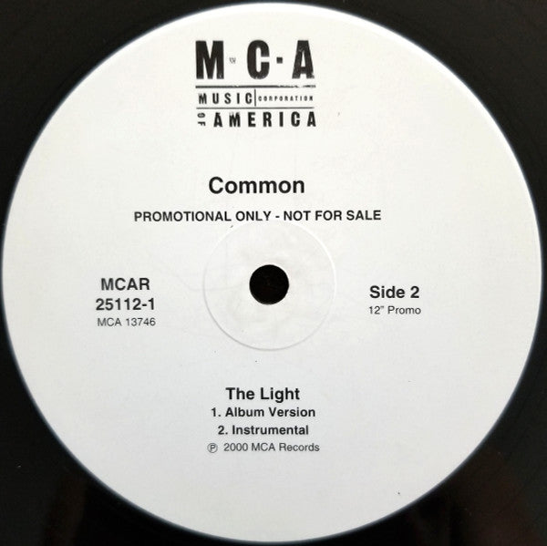 Common : The Light (12", Promo)