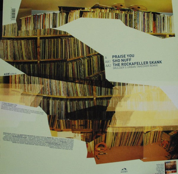 Fatboy Slim : Praise You (12")