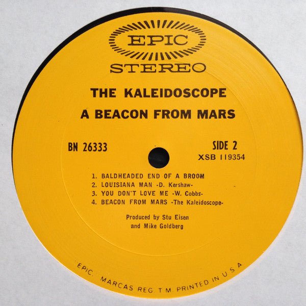 Kaleidoscope (3) : A Beacon From Mars (LP, Album, San)