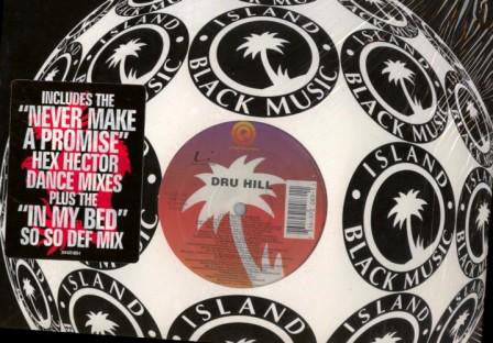 Dru Hill : Never Make A Promise (Hex Hector Remixes) / In My Bed (12")