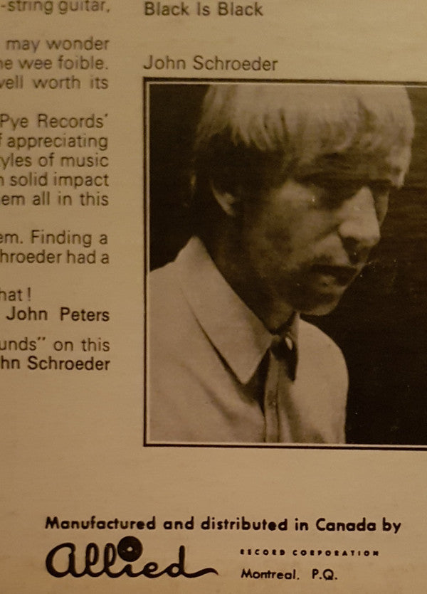 The John Schroeder Orchestra : Working In The Soul Mine (LP, Mono)