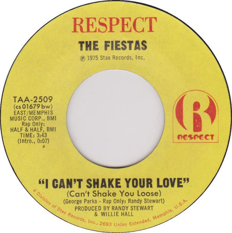 The Fiestas : I Can't Shake Your Love / Sometimes Storm (7", Styrene)