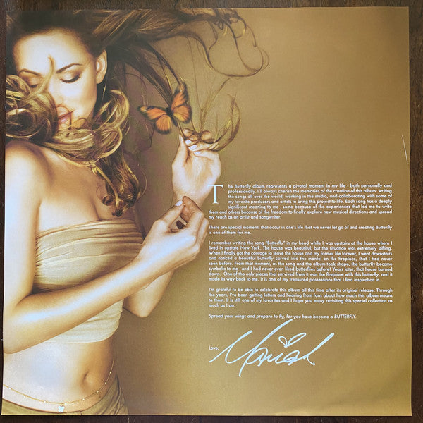 Mariah Carey : Butterfly (LP, Album, Ltd, Num, Pic, RE)