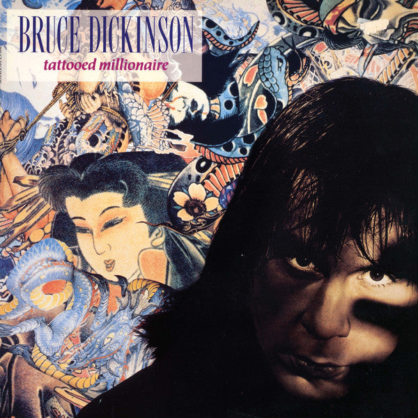 Bruce Dickinson : Tattooed Millionaire (LP, Album, RE, 180)