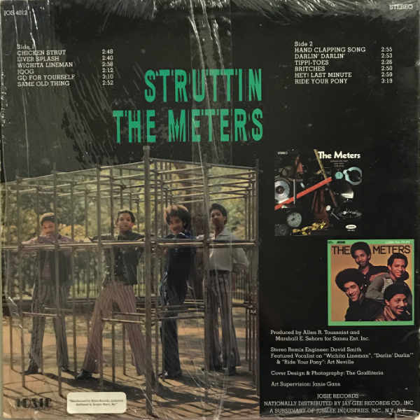 The Meters : Struttin' (LP, Album, RE)
