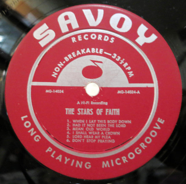The Stars Of Faith : The Stars Of Faith (LP, Album)