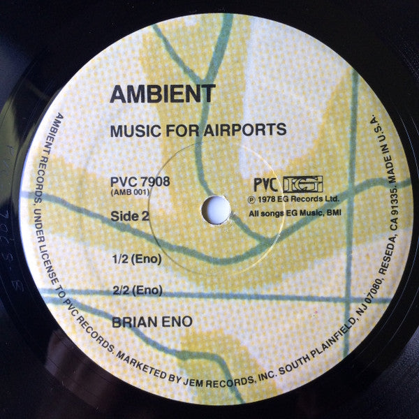 Brian Eno : Ambient 1 (Music For Airports) (LP, Album)