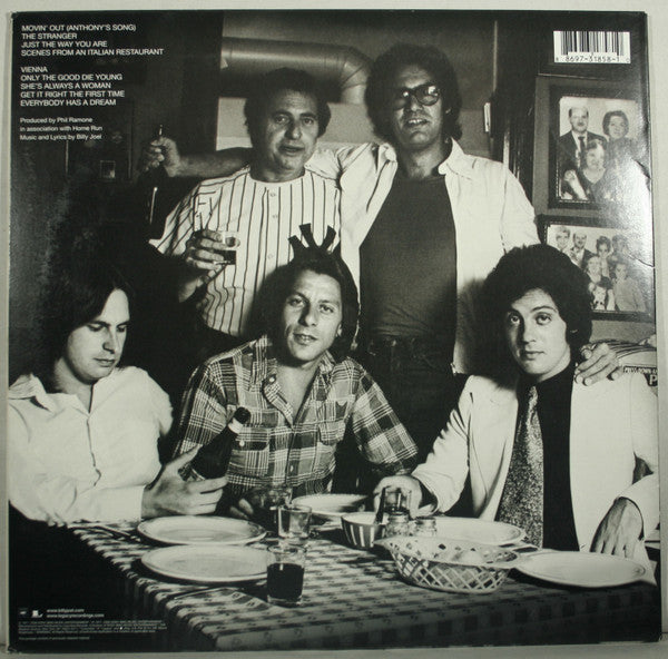 Billy Joel : The Stranger (LP, Album, RE)