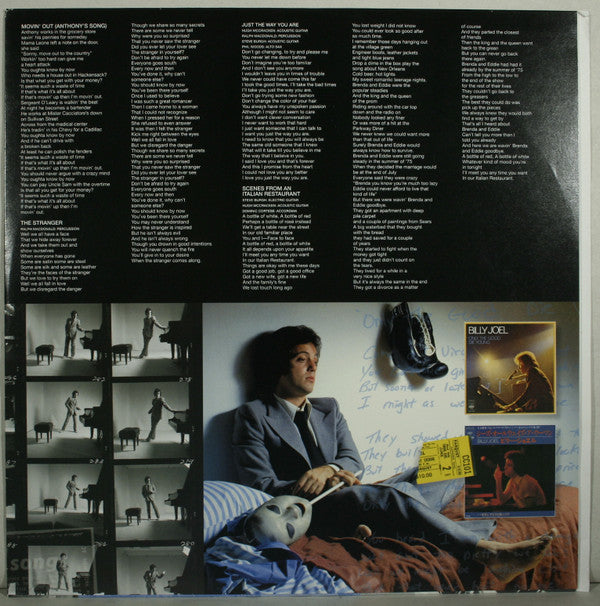 Billy Joel : The Stranger (LP, Album, RE)