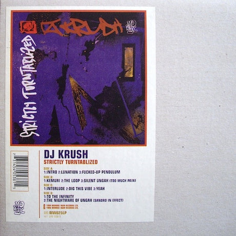 DJ Krush : Strictly Turntablized (2xLP, Album, RE)