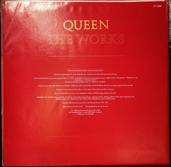 Queen : The Works (LP, Album)