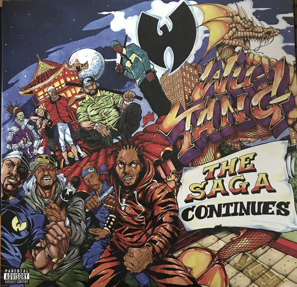 Wu-Tang* : The Saga Continues (2xLP, Album, Ltd, Blu)