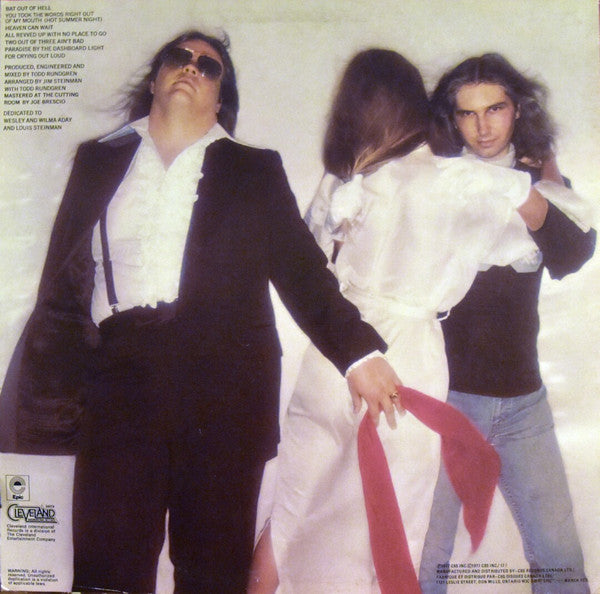 Meat Loaf : Bat Out Of Hell (LP, Album)