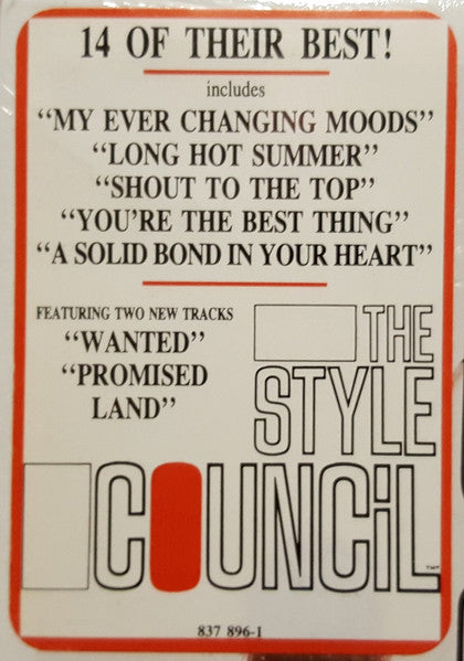 The Style Council : The Singular Adventures Of The Style Council - Greatest Hits Vol. 1 (LP, Comp)