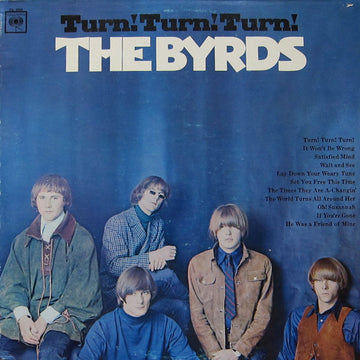 The Byrds : Turn! Turn! Turn! (LP, Album, Mono, San)