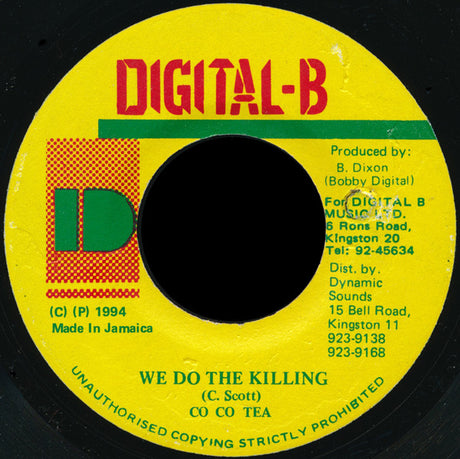 Cocoa Tea : We Do The Killing (7")