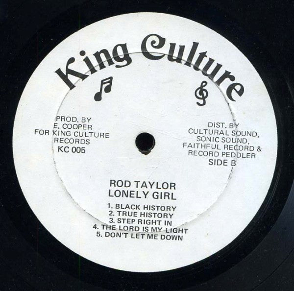 Rod Taylor : Lonely Girl (LP, Comp)