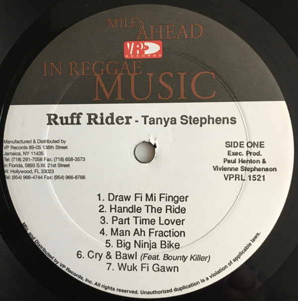 Tanya Stephens : Ruff Rider (LP, Album)