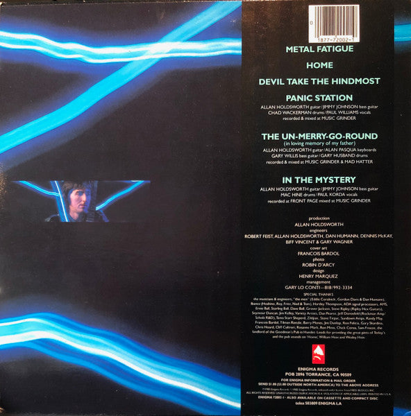 Allan Holdsworth With I.O.U. (3) : Metal Fatigue (LP, Album)