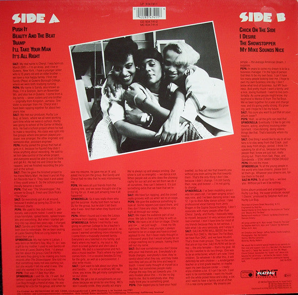 Salt 'N' Pepa : Hot, Cool & Vicious (LP, Album)