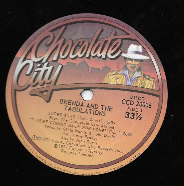 Brenda & The Tabulations : Super Star / Everybody's Fool (12")