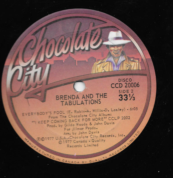 Brenda & The Tabulations : Super Star / Everybody's Fool (12")