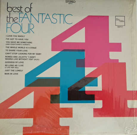 Fantastic Four : Best Of The Fantastic Four (LP, Comp)