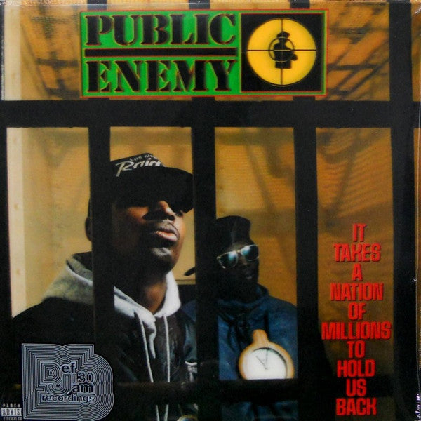 Public Enemy : It Takes A Nation Of Millions To Hold Us Back (LP, Album, RE, RP)