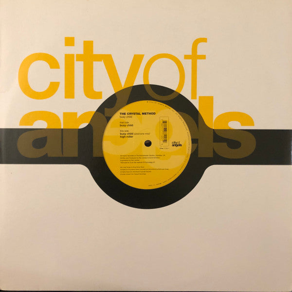The Crystal Method : Busy Child (12")
