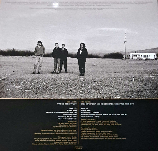 U2 : The Joshua Tree Singles: Remastered & Live (4x10", Ltd, RM)