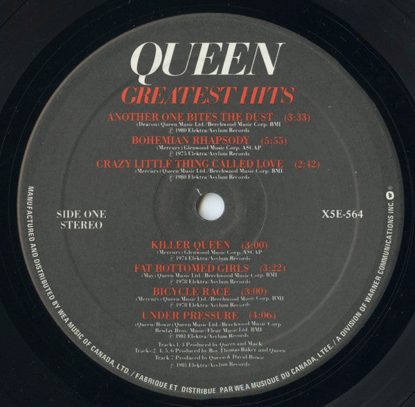Queen : Greatest Hits (LP, Comp)
